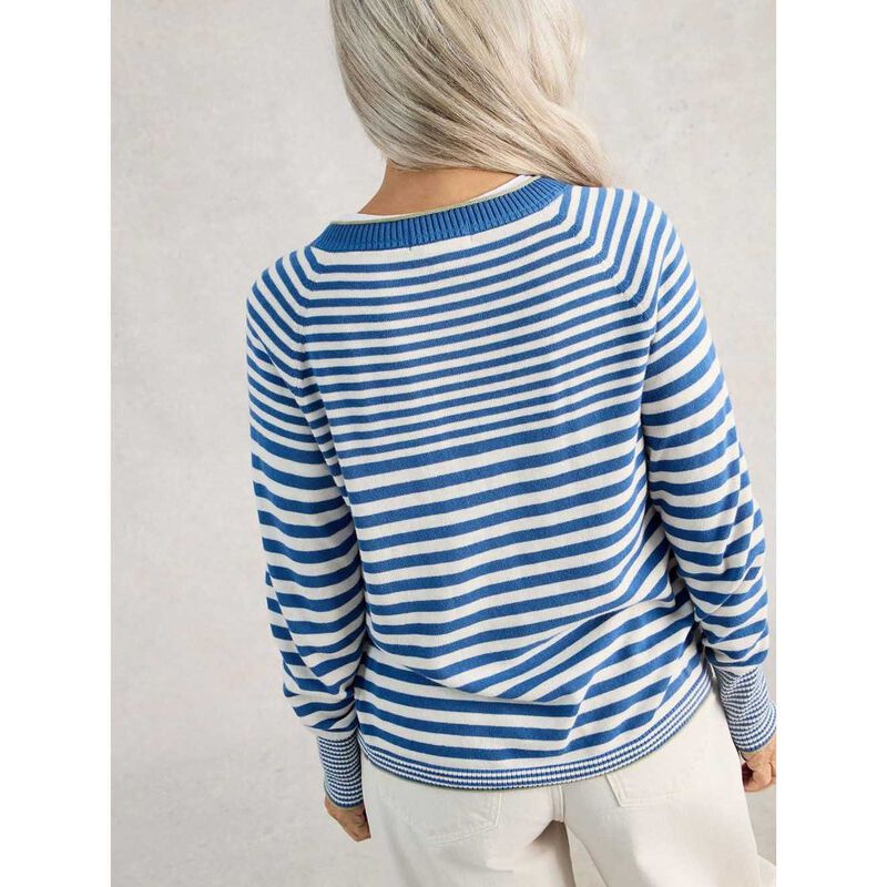 White Stuff Lulu Stripe Cardi image number 1
